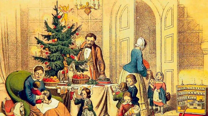 Az első magyarországi karácsonyfa