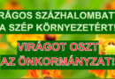 Virágosztás Százhalombattán